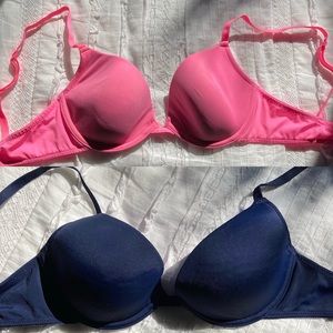 (2) Xhilaration 34C convertible t-shirt bras